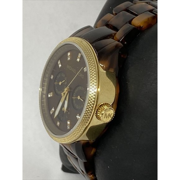Michael Kors Tortoise MK5038 Women\'s Brown Acrylic main image 7